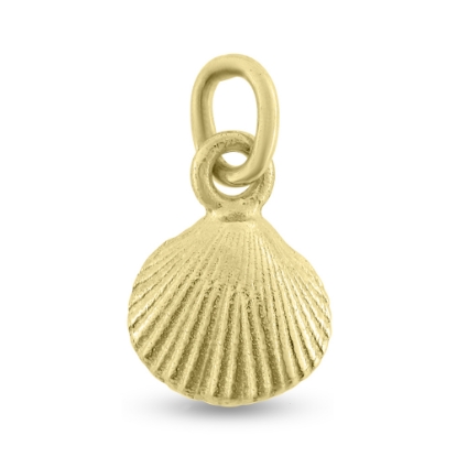 Billede af Vedhæng musling 9 mm. guld