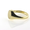 Billede af Ring m. oval plade 11*9,5 m/m., lukket bund 14 kt. facon + 10,6 gr. (prisen er excl. guld)