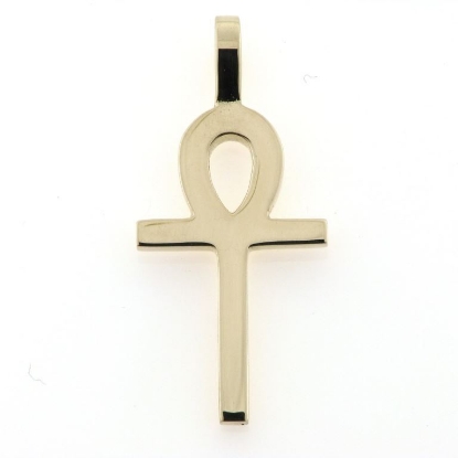 Billede af Vedhæng Kors med hank livets nøgle Pris fra