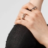 Billede af Bering ring Arctic Symphony inderring rosaforgyldt str. 63 (8)
