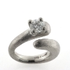 Billede af Ring med brillant 0,75 w/vs., 14 kt. hvg.