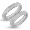 Billede af Vielses & Forlovelses ringe, profil oval ca. 4,6*2,7mm 925s