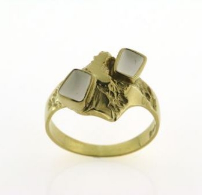 Billede af Tand ring 14 kt. fac. 5,5 gr