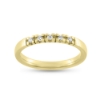 Billede af Alliancering i 14 kt. m. diamanter 5* 0,02 w/vs.