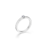 Billede af Mads Z "Crown Alliance" ring 14 kt hvg m. 0,04 ct. brill w/si str. 58