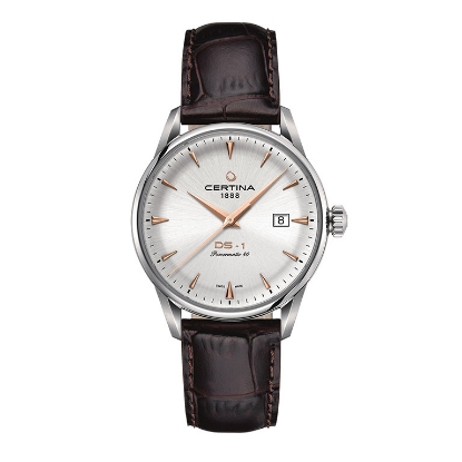 Billede af Certina Urban DS1 Powermatic 80 herreur brun læderrem stål 40mm