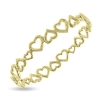 Billede af Armring "Hjertetrio" i 8 kt. guld