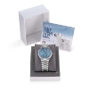 Billede af Bering Automatic Dameur stål lænke blå skive 10bar 35mm