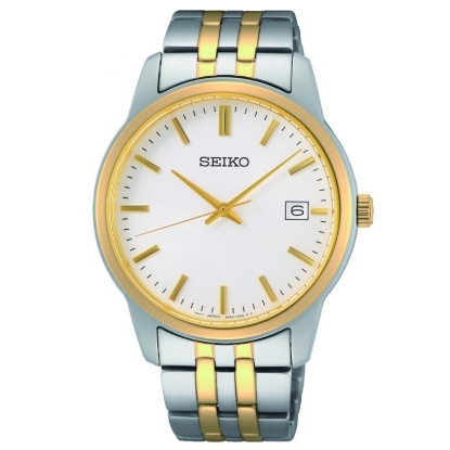 Billede af Seiko Essential herreur stål gulddoublé 5bar 40mm