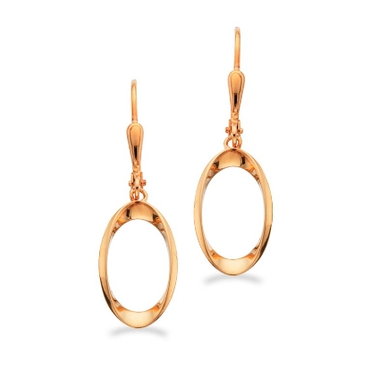 Billede af Ørebøjler oval 8 kt.