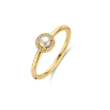 Billede af Spirit Icons Euphoria ring forgyldt sølv m. fvp + cz (str. 50)