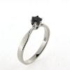 Billede af Ring solitaire ægte fac. citrin 14 kt hvg