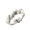 Billede af Ring hjerter 3 brillanter 2* 0,01 ct. + 1* 0,02 w/si. massiv 925s (hjertering)