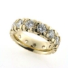 Billede af Alliancering speciel lavet med 13 brill. a 0,25 ct. tw/vvs. 14 kt.