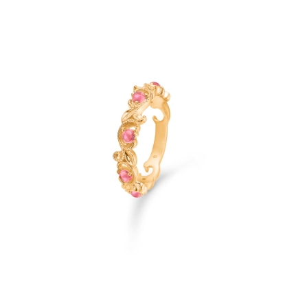 Billede af Mads Z "Vintage Blooming" ring 14 kt. guld m. pink turmalin (str. 50-60)