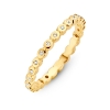 Billede af Spirit Icons Light ring forgyldt sølv cz str. 50