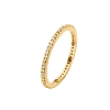 Billede af Spirit Icons Chic ring 1,5 mm. 14 karat guld med 0,27 ct. w/vs str. 60
