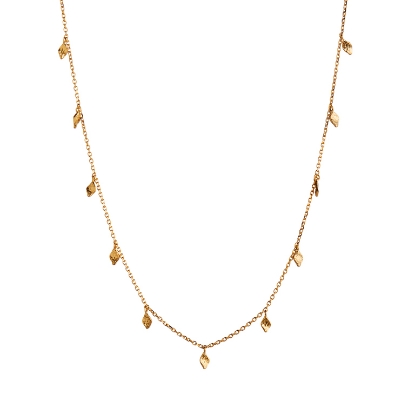 Billede af STINE A halskæde Tout Petit Ile De L'Amour sølv forgyldt (41 +5cm)