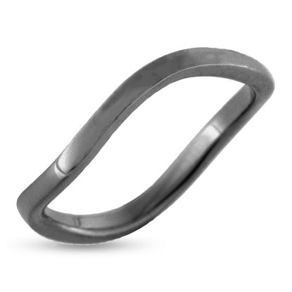 Billede af Collector inderring i oxyderet sølv