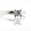 Billede af Ring fattet med brill. 0,40 w/vs. 4 grab. fatning 14 kt. hvg.