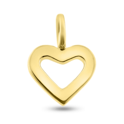 Billede af Vedhæng hjerte, massivt