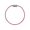 Billede af Mads Ziegler Black Sun armbånd, rød nylon m. sølvlås 16,5 cm