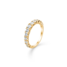 Billede af Mads Z 14 kt. ring "Crown Princess" brill ialt 0,75 w/si str 60