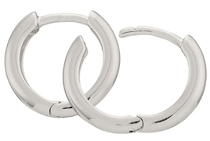 Billede af Knæk creol øreringe 2,2 mm. 12,5 mm. 925s