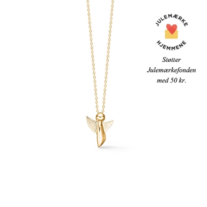 Billede af Mads Z Me & My Angel vedhæng sølv forgyldt