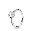 Billede af Pandora Sparkling Crown ring sølv med klar cz str. 58