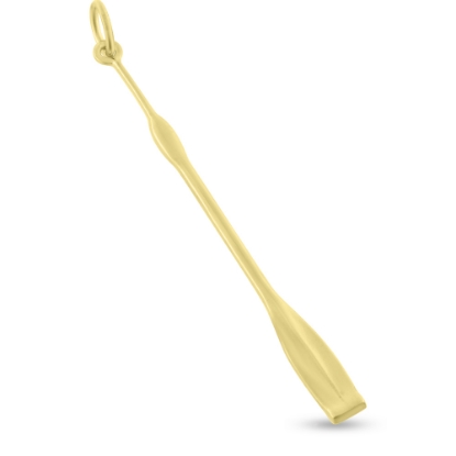 Billede af Vedhæng roåre - roning 925s. forgyldt (forgyldning vil blive slidt af ved brug !)