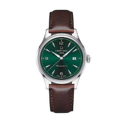Billede af Certina DS Automatic Powermatic 80 Safirglas Grøn Rustfrit stål