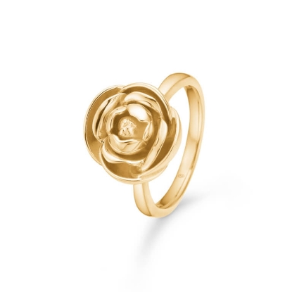 Billede af Mads Z "Rosalie" ring 8 kt. guld (str. 50-60)