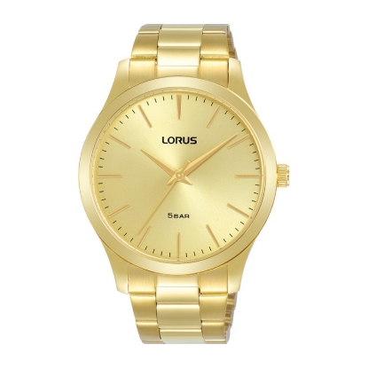 Billede af Lorus Classic herreur stål gulddoublé 40mm 5bar