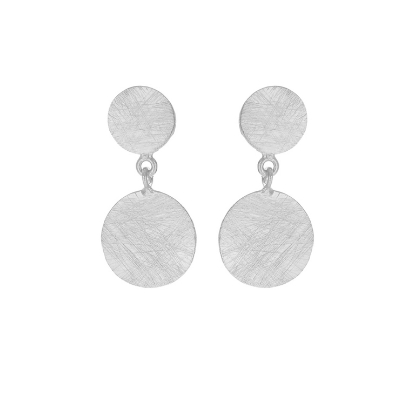 Billede af *Susanne Friis Bjørner Ørering i sølv med mat overflade