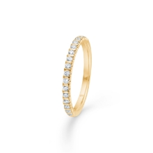Billede af Mads Z "Ophelia" ring 14 kt. guld 0,25 ct. w/si brillant (str. 60)
