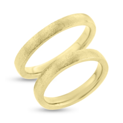 Billede af Vielses & Forlovelses ringe 8 kt. (br. 3,1-tk. 1,9 mm.)