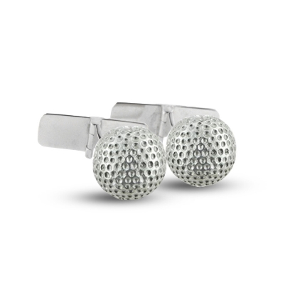 Billede af Manchetknapper golf kugler 12 mm. 925s.