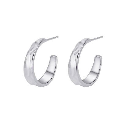 Billede af WiOGA Emiko øreringe sølv