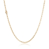Billede af Kæde anker facet 14kt t 1,00/br 2,5mm 80cm