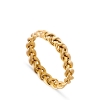 Billede af *Jane Kønig Medium Braided ring sølv forgyldt flet str. 50