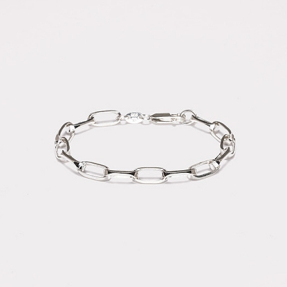 Billede af IX Studios Prestige armbånd sølv (17-19 cm)