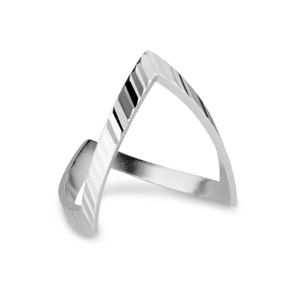 Billede af *Jane Kønig Reflection V ring sølv str. 50