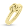 Billede af Ring med dobbeltknude (knob)14 kt. facon + 5,0 gr. (prisen er excl. guld)