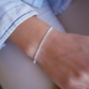 Billede af ENAMEL Copenhagen Caroline armbånd sølv (15,5 + 2cm)
