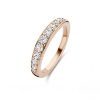 Billede af Spirit Icons Victoria ring rosaforgyldt sølv m. cz (str. 54)