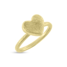 Billede af Hjertering i 14 kt. guld