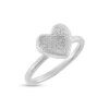 Billede af Ring med hjerte (hjertering) 925s.