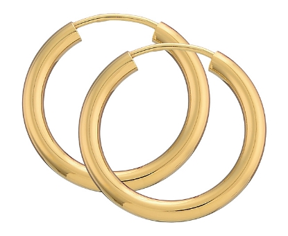 Billede af Creol ørering 2,5mm. 20 mm. 14kt.