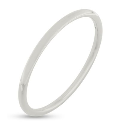 Billede af Armringe HVIDGULD, massiv rund tråd, SE VARIANTER